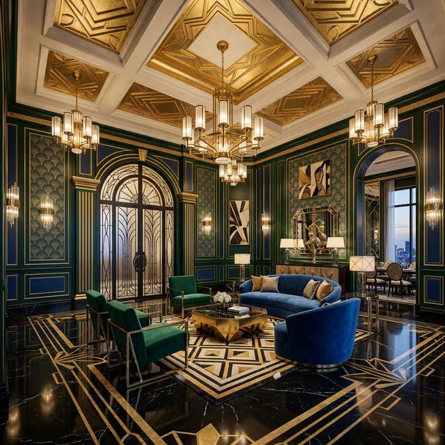 Art Deco - AI Art Deco Interior Design | Clara AI