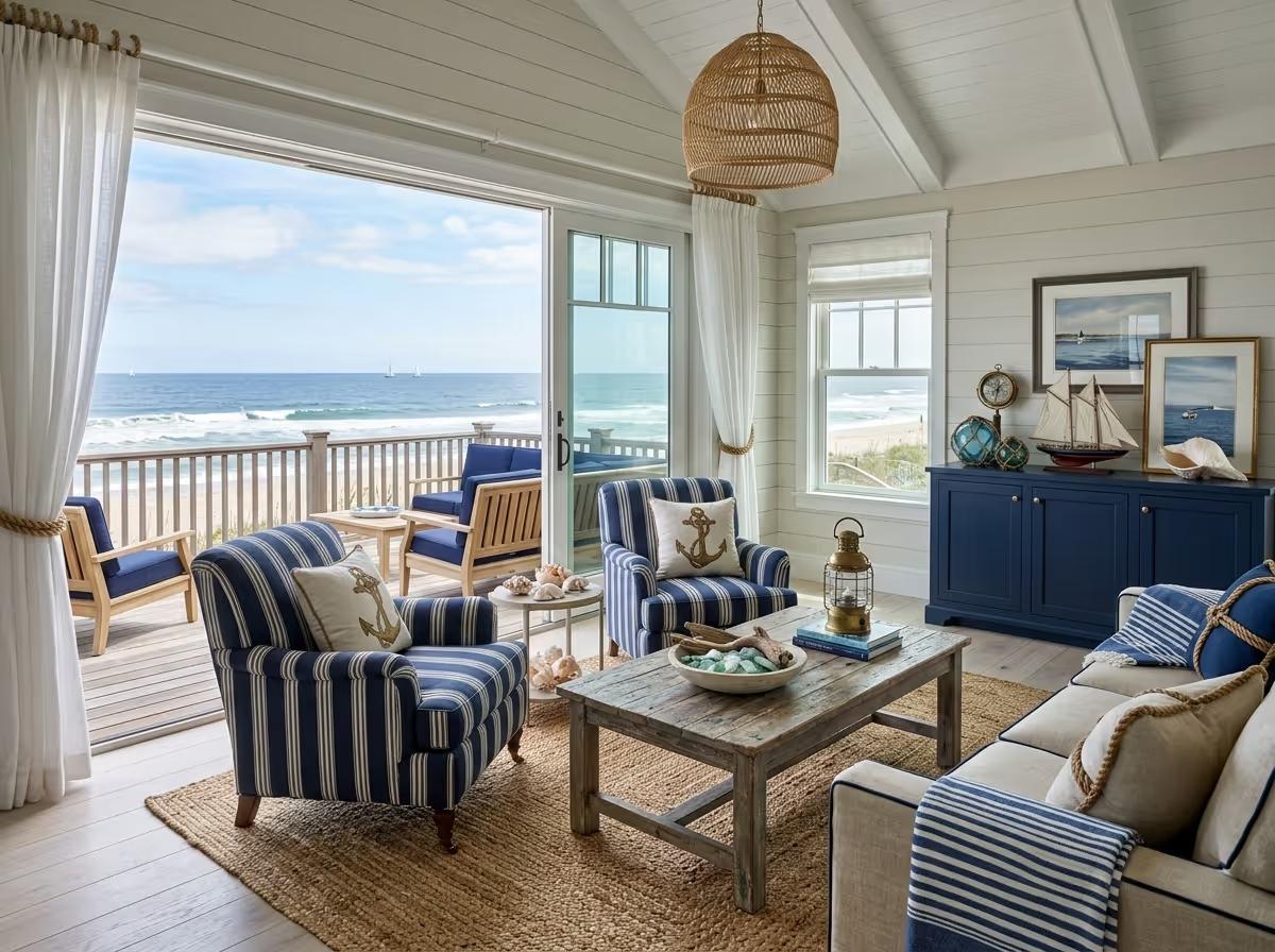 Coastal/Nautical AI Design – The Seaside Escape | Clara AI