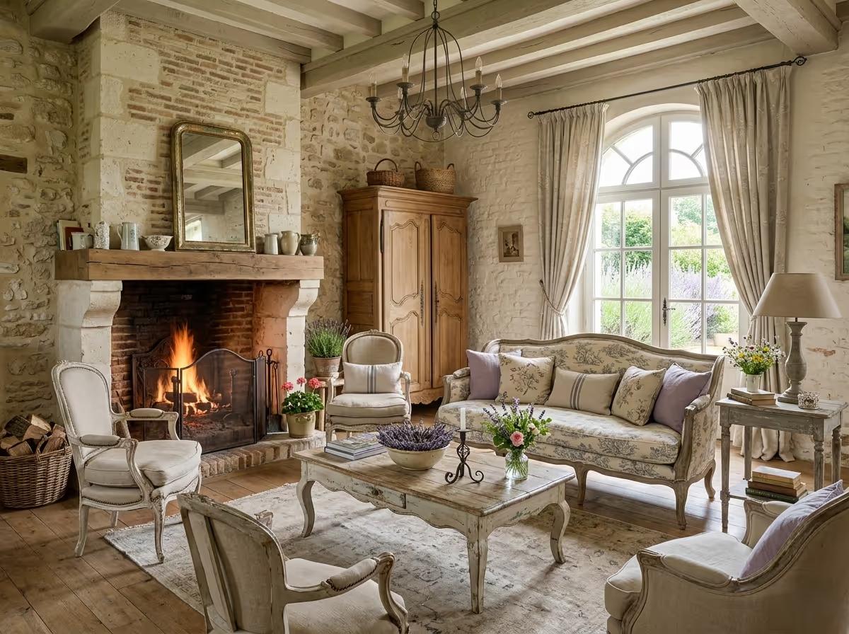 French Country - AI French Country Interior Design | Clara AI