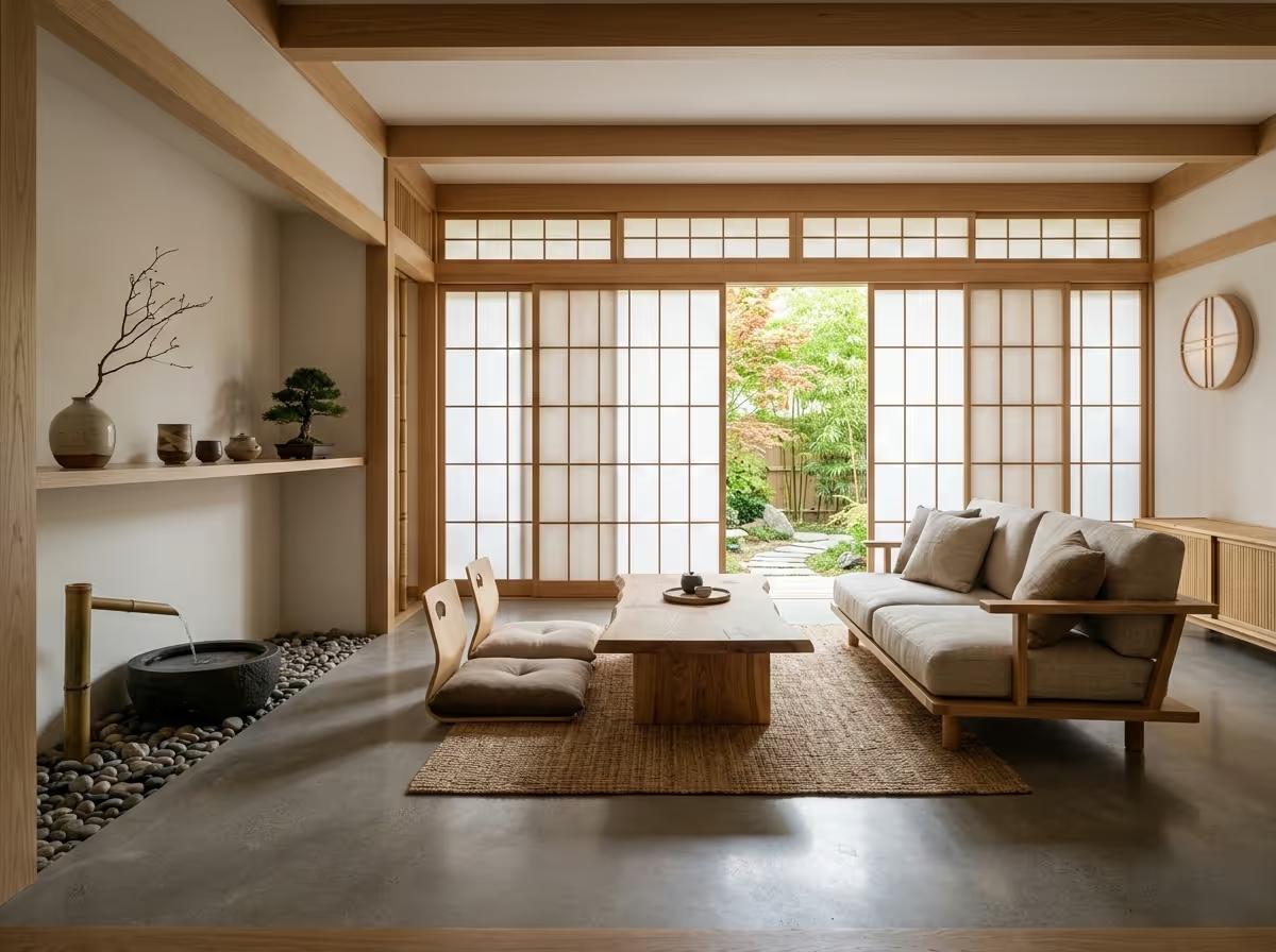 Japandi - AI Japandi Interior Design | Clara AI
