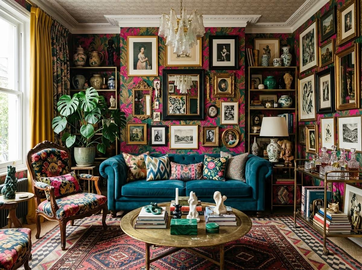 Maximalism Interior Design - The Luxe Layer | Clara AI