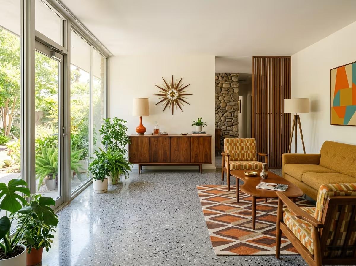 Mid-Century Modern Interior Design - The Classic MCM | Clara AI