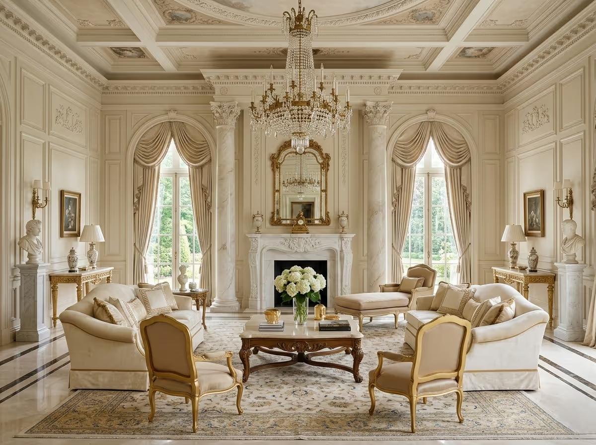 Neoclassical - AI Neoclassical Interior Design | Clara AI