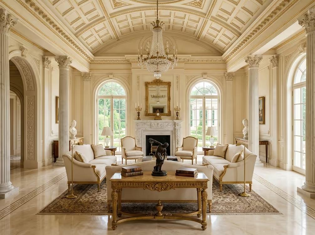 Neoclassical AI Design – The Greek Revival | Clara AI