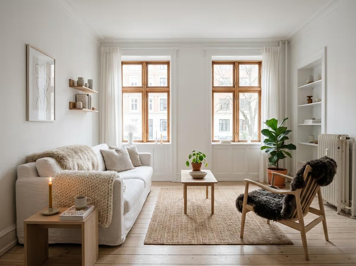 Scandinavian Interior Design - The Copenhagen Flat | Clara AI