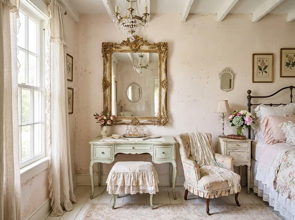 Shabby Chic Interior Design - The Shabby Retreat | Clara AI