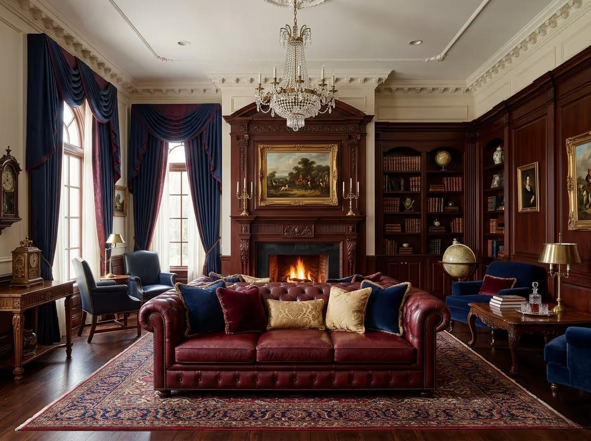 Traditional Interior Design - The Classic Living Room | Clara AI