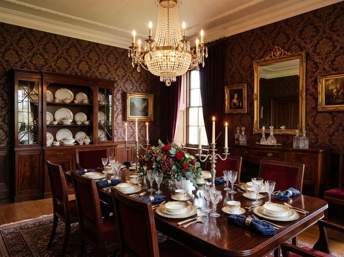 Traditional Interior Design - The Traditional Dining | Clara AI