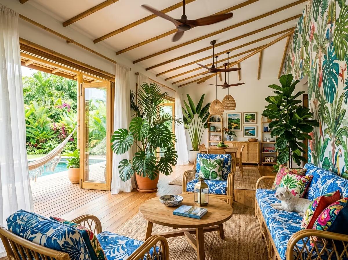 Tropical - AI Tropical Interior Design | Clara AI
