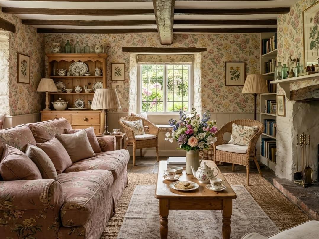 English Country Cottage AI Design – The English Garden | Clara AI