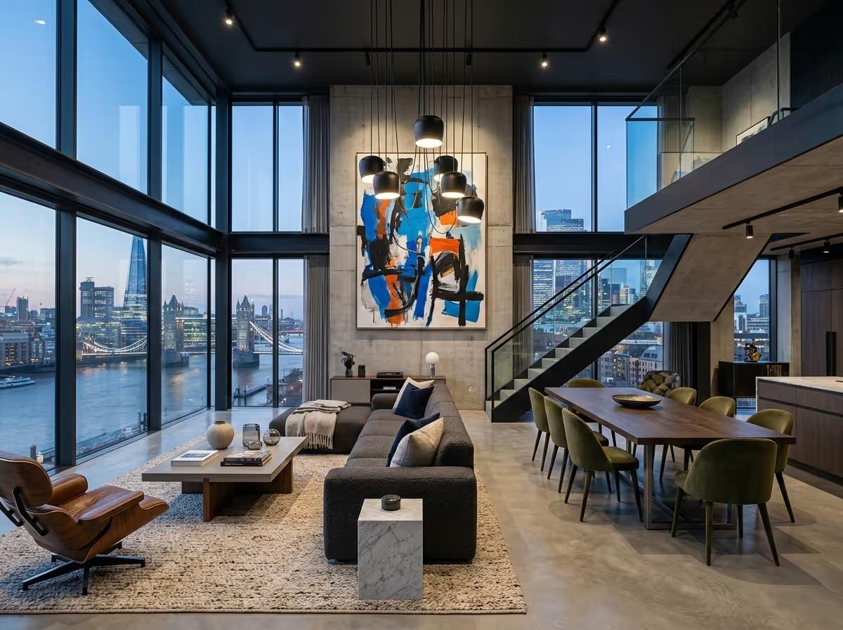 Urban Modern AI Design – The City Penthouse | Clara AI