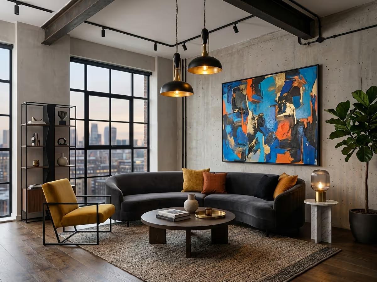 Urban Modern Interior Design - The Urban Chic | Clara AI