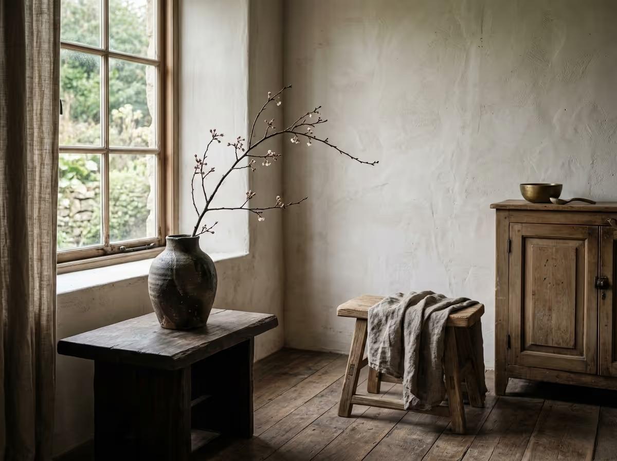 Wabi-Sabi Interior Design - The Simple Beauty | Clara AI